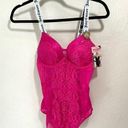 Juicy Couture COPY -  push-up lace&mesh Bodysuit Photo 0