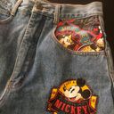 Disney Vintage Mickey Mouse 90s Denim Jeans Photo 5