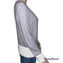 Popsugar Color Block V Neck Cardigan Photo 3