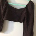 The Row Whimsy Black Cameron Crop Top Photo 5