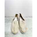 Donald Pliner  Slip On Shoes Womens Size 6.5 Tan Suede Espadrille Flats Photo 2