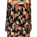 Brooks BOBBIE  Ladies Boho Floral Mesh Overlay Bell Sleeve Popover Tunic Blouse Photo 0