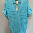 Tommy Bahama  beach V neck sweater coverup NWT sz Large Photo 0