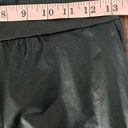 Commando  Black Faux Leather Joggers Size Small Photo 7