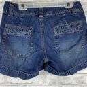 Krass&co Austin Clothing  Denim Jean Shorts Size 2 Short Shorts Side Slit 5 Pockets Photo 1