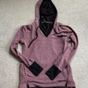 Zobha Cutout Workout Yoga Hoodie Purple Photo 2