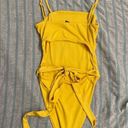 Naked Wardrobe  Swim Canary Yellow One Piece - Small Photo 2