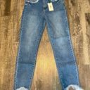 Judy Blue NWT  High Waist Frayed Slim Straight Leg Jeans 26W Photo 10
