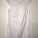 Southern Tide  Dress White Seersucker Embroidered Dress Sz 4 NWT Floral Fringe Photo 7