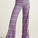 Anthropologie NWT  Maeve Escape Printed Plaid Pants Photo 1