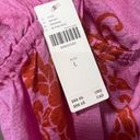 Anthropologie NWT  Pink Floral Halter Mini Dress Sz L Photo 5