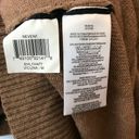 BCBGMAXAZRIA BCBGMaxAzaria Tunic Sweater Tan/ Light Brown Short Sleeve Knit Sz M w/ Pockets Photo 4