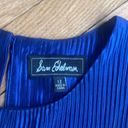 Sam Edelman  sleeveless blue mini pleated dress size 12 Photo 2