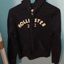 Hollister Navy Blue  Zip-Up Hoodie Photo 0