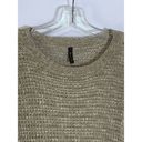 Full Tilt  Women's Sweater Long Sleeve Pullover Knit Semi Sheer Scoop Neck Large Photo 6