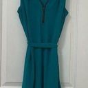 Iz Byer  teal office business casual dress Photo 0