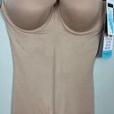 Spanx Assets By  Strapless Cupped Shaping Bodysuit‎ Large Beige Nude Slimming New Photo 2