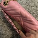 Michael Kors Medium Shoulder Flap Purse in Patent Pink Photo 9