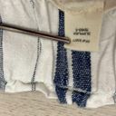 a.n.a White & Blue Stripe Linen/Cotton Blend Wide Leg Pull On Pants Size Large Photo 12