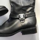 Vince Camuto Black Buckle Tall Boots 8M Photo 3