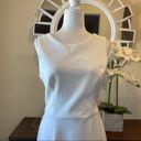 Betsey Johnson  Ivory Cutout Back Scuba Crepe Dress Photo 3