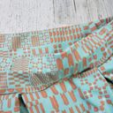 LuLaRoe  Green & Orange Pleated A-Line Mini Skirt Women's Size Medium Photo 4