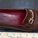 Salvatore Ferragamo Vintage  Sport ST09721 Brown Leather Loafers Horsebit Size 6B Photo 7