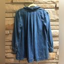 Free People  Baby Blues Denim Tunic in Robins Blue Dress Western Small Photo 8