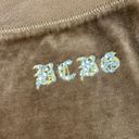 BCBGMAXAZRIA RETRO Y2K BROWN VELVET VELOUR TRACK PANTS Photo 4