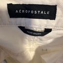 Aeropostale White Denim Shorts Photo 3