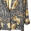 Krass&co Morris &  H&M Floral Art Nouveau Jacket Boyfriend Blazer 1 Button Size 6 Photo 3