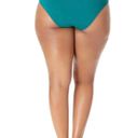 Anne cole NWT  Plus Size High-Waist Bikini Bottoms in Ocean Green Sz 24W Vacation Photo 12