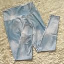 Buffbunny Leggings Motion Tight Athletic Frost Bite Blue White M Photo 1