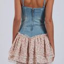 Sky to Moon denim corset dress  Photo 2