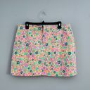 Wild Fable  Colorful Floral Print Straight Pencil Mini Skirt 16 Photo 1