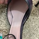 Anne Klein  Purple & Black Ankle Strap Pointed Toe Stiletto Pump Sz 11 Photo 9