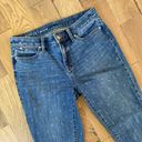 Talbots  Flawless Slim Ankle Fit Tulip print Blue Jeans Size 4 Photo 7