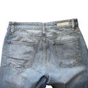 Cello  Distressed‎ Boyfriend Women's High Rise Jeans Medium Wash 5 Pocket Size 7 Photo 3