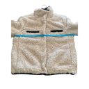 Thread and Supply  sherpa faux fur button snap jacket size small Photo 5