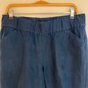 Putejill Loose Fit Cropped Linen Pants Photo 2