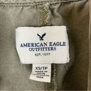 American Eagle  | Green Moto Full Zip Vest XS Photo 2