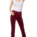 J Brand  Ruby High Rise Velour Crop Jeans Photo 1