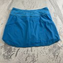 Outdoor Voices Outdoors Voices Womens Skirt Size L Blue Built In Shorts Athletic Tenniscore Photo 1