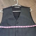 American Vintage 90s workwear vest button front grey y2k office contemporary Photo 4