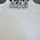 Disney  Mickey Mouse White tank top size‎ large Photo 0