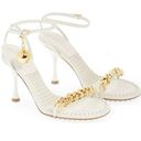 Bottega Veneta  Dot Chain Ankle Strap Sandals
NWOB size 38.5 (s18) Photo 2