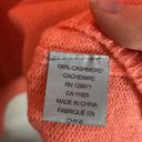 360 Cashmere  neon pinky coral Crewneck slouchy sweater size M Photo 11