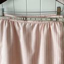 Pendleton  Vintage Silk Blend Pink & White Pinstripe Pencil Skirt size 6 S small Photo 6