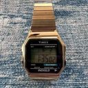 Men's Timex T78677 Gold Tone Stainless Steel Digital Watch Photo 0