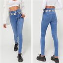 Urban Outfitters BDG Twig High Rise Skinny Jean Jegging Medium Wash Blue Denim  Photo 1